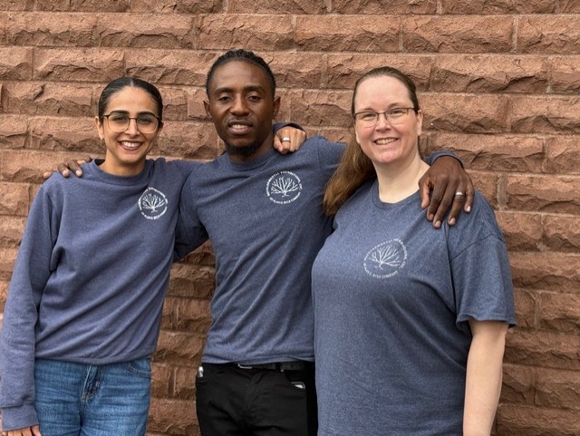 Picture of three staff people